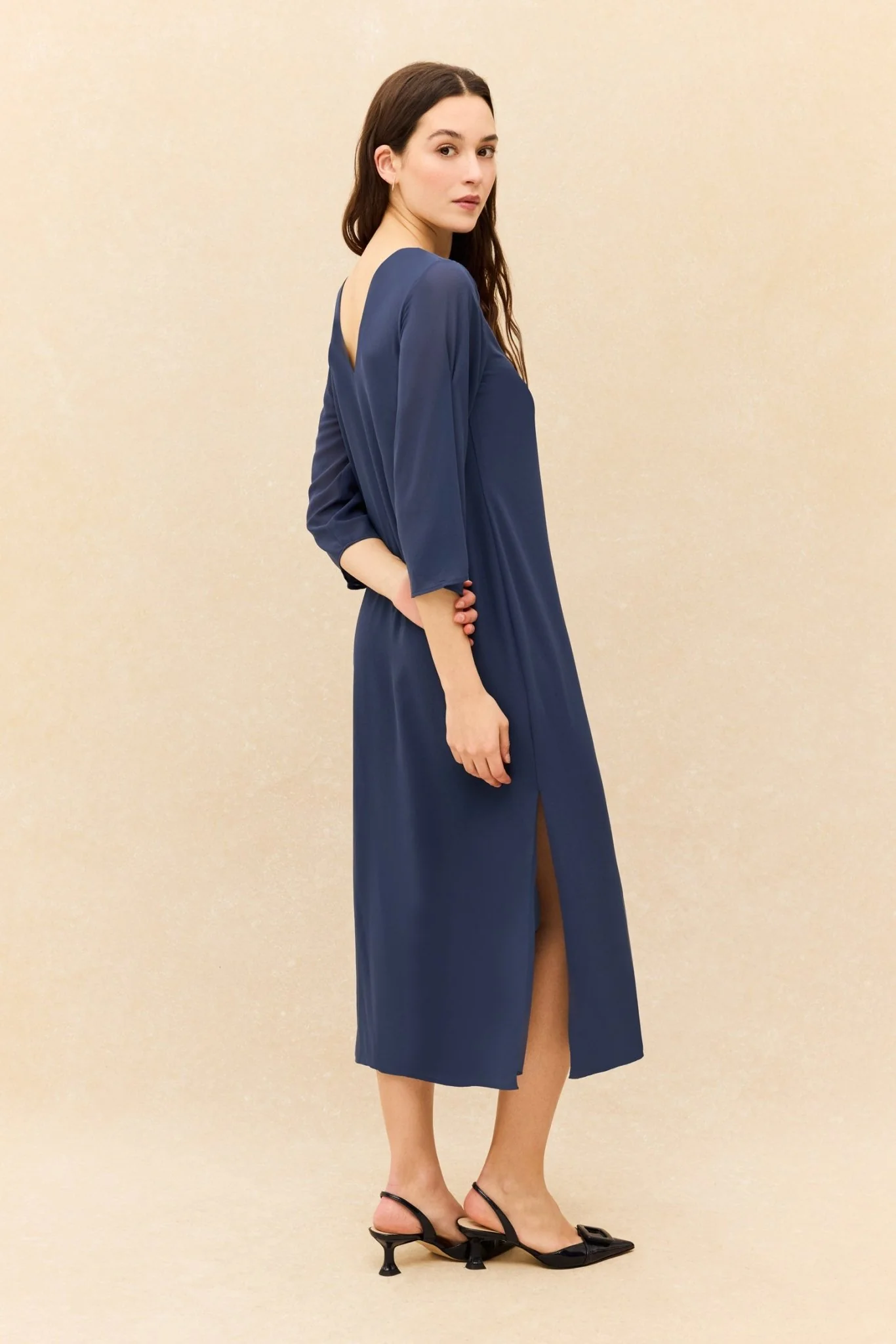 Vestido SIROCO Azul Cantábrico - Image 4